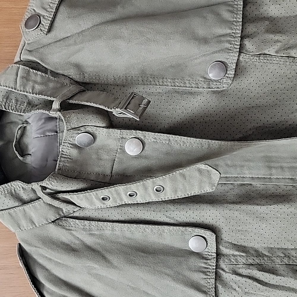 Inked & Faded Utility Jacket. Like new condition - Picture 4 of 14